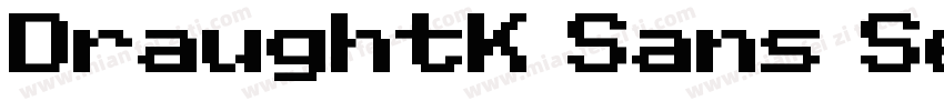 DraughtK Sans Serif Regular字体转换
